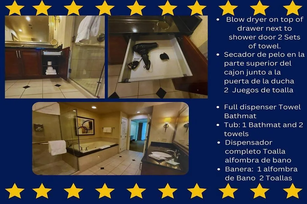 11Th Flr Mgm Signature 1Bed, Strip View, No Fee Las Vegas ABD